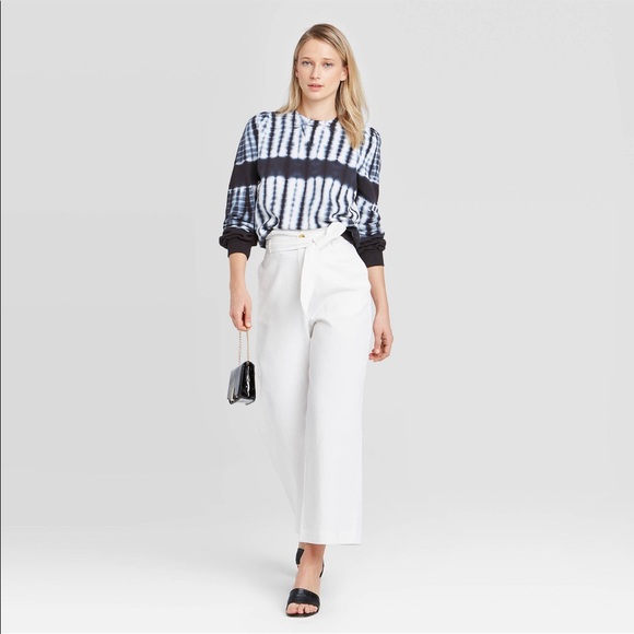 NWOT Women’s puff sleeve crewneck tiedye sweatshirt - Picture 4 of 6